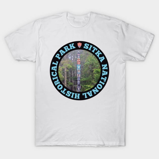 Sitka National Historical Park circle T-Shirt by nylebuss